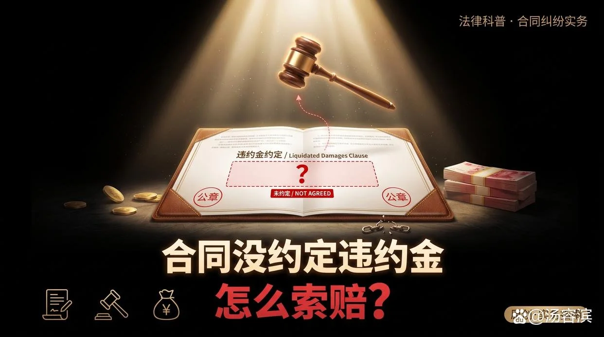 合同没约定违约金怎么索赔?