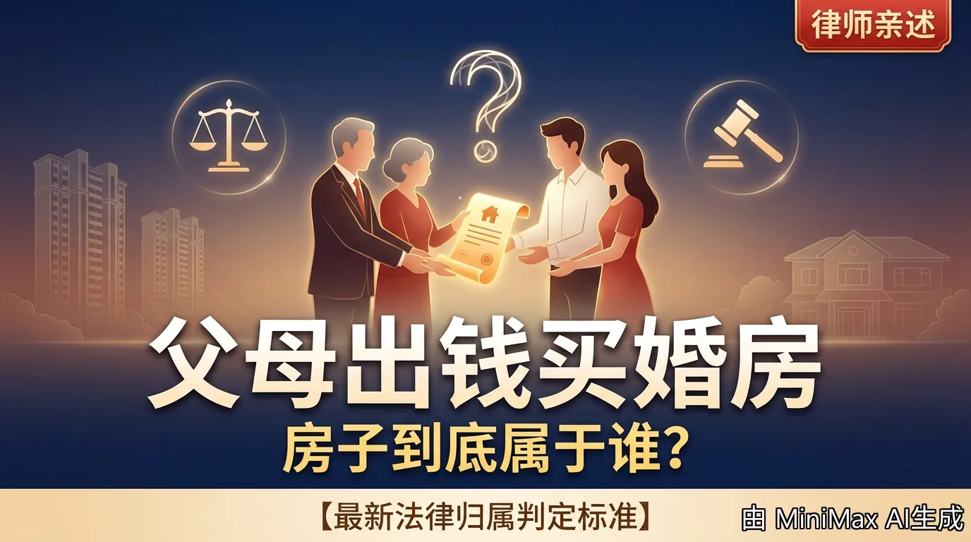 父母出钱买婚房,房子到底属于谁?【最新法律归属判定标准】
