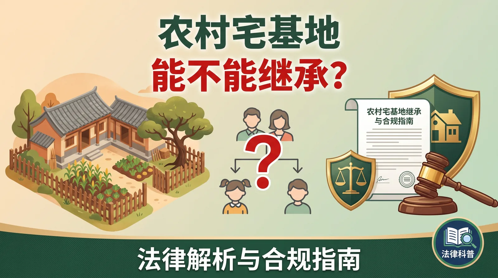 农村宅基地能不能继承?法律解析与合规指南